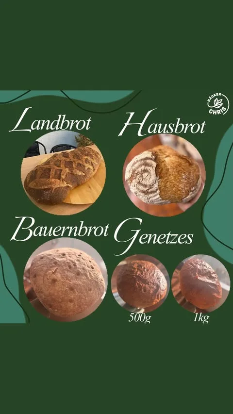 Landbrot, Hausbrot, Bauernbrot und Genetzes