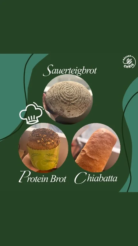 Sauerteigbrot, Protein Brot und Chiabatta